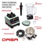 Blender & Grinder QBL-8008 Pro2 - Image 4