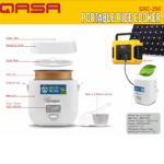 Portable Rice Cooker QRC-250 - Image 2